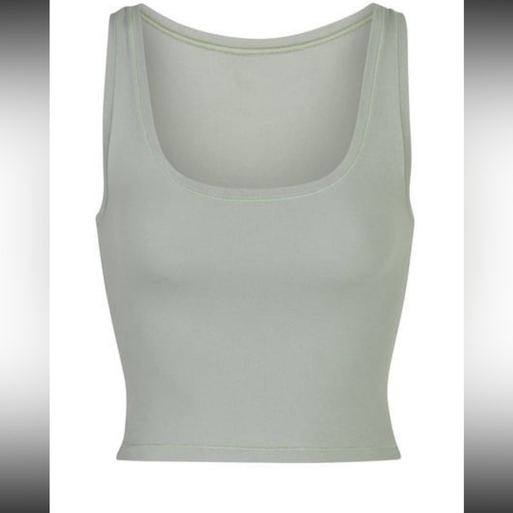 SKIMS // Cotton Jersey Tank // Color Mineral // Size S